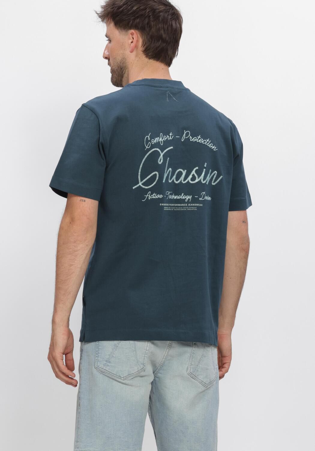 CHASIN T-shirt 52110092_XERON Petrol - large