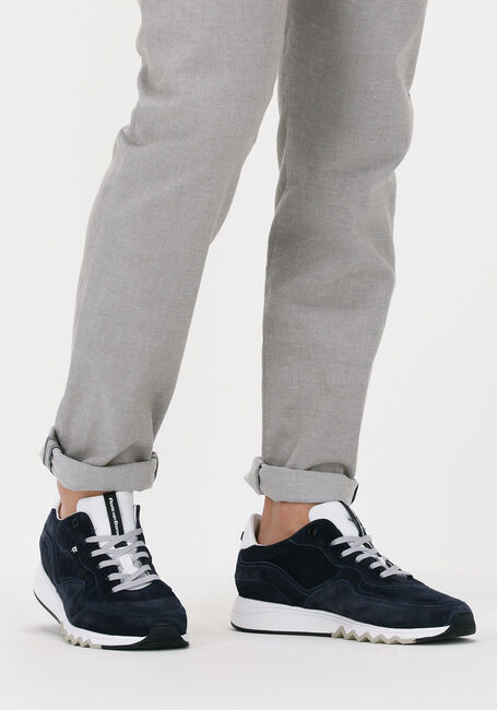 FLORIS VAN BOMMEL Baskets basses SFM-10091 en bleu - large