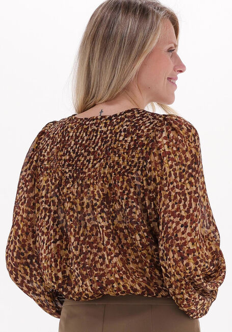 Bruine SECOND FEMALE  NUTMEG BLOUSE - large