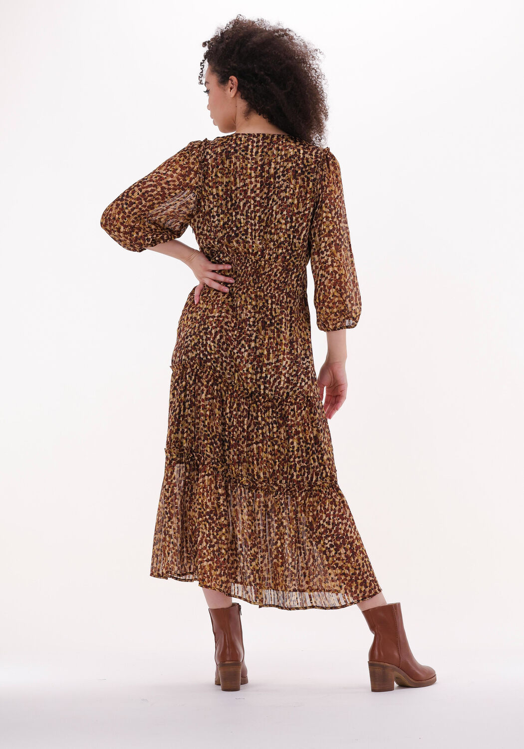 Roestbruine jurk dames clearance