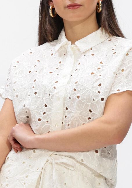 BY-BAR KARLY FLOWER BLOUSE Blouses Blanc - large