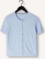 TOMMY HILFIGER Haut MINI CABLE C-NK CARDI SS en bleu TOMMY HILFIGER Haut MINI CABLE C-NK CARDI SS en bleu - medium