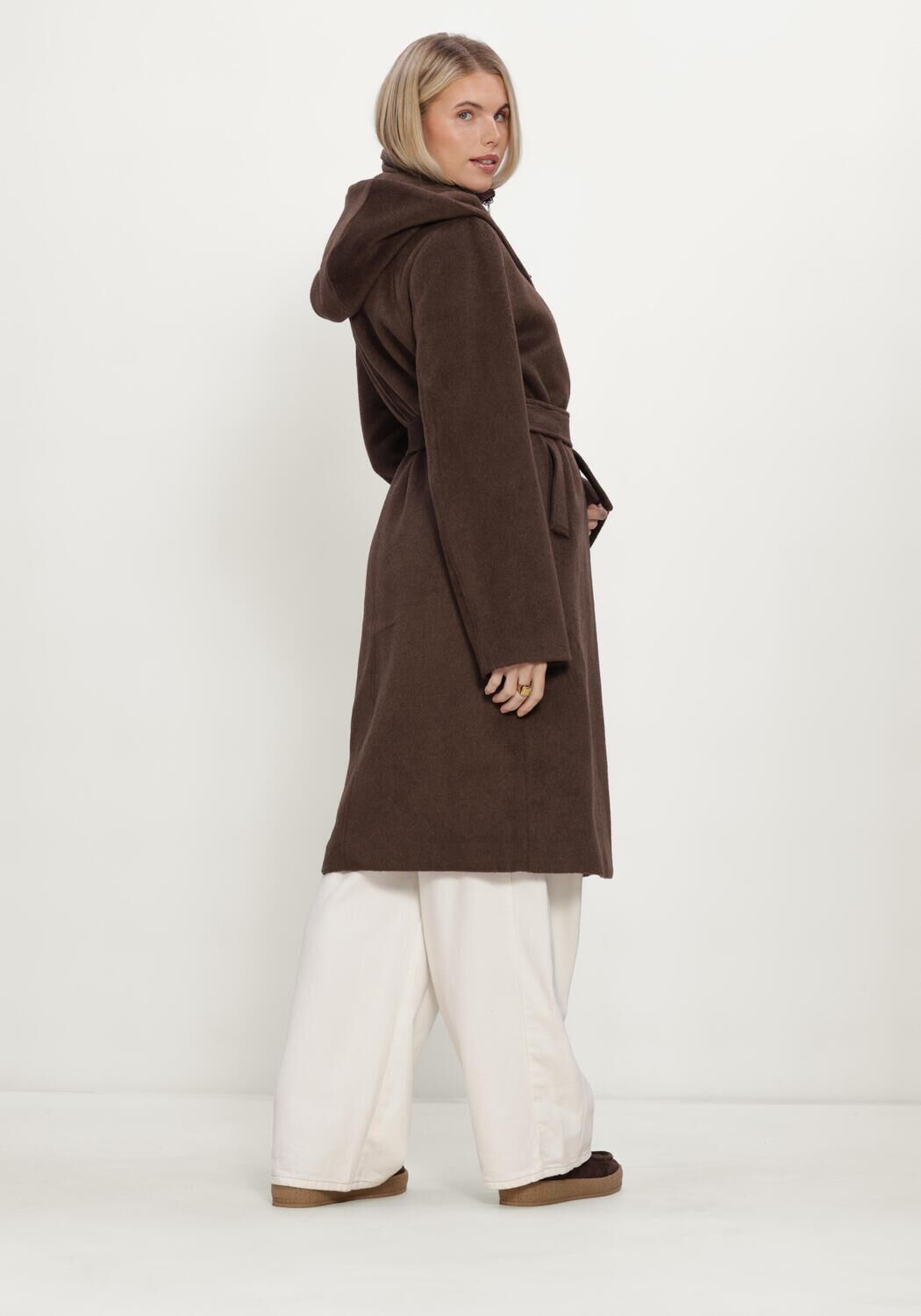 MOSCOW Manteau 01-08-NADJA en marron - large