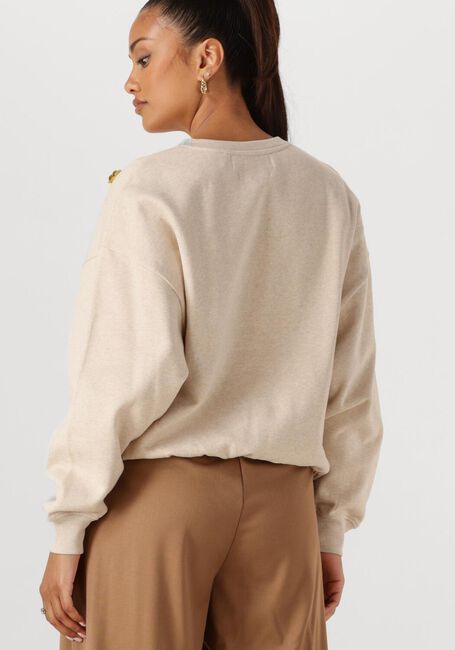 NUKUS Pull BEATRIZ PULLOVER FLOWER en beige - large