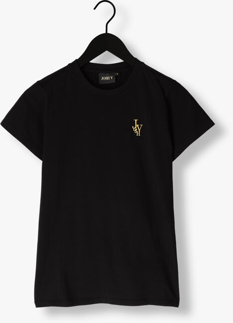 JOSH V T-shirt JV ZOE EMBROIDERY en noir - large