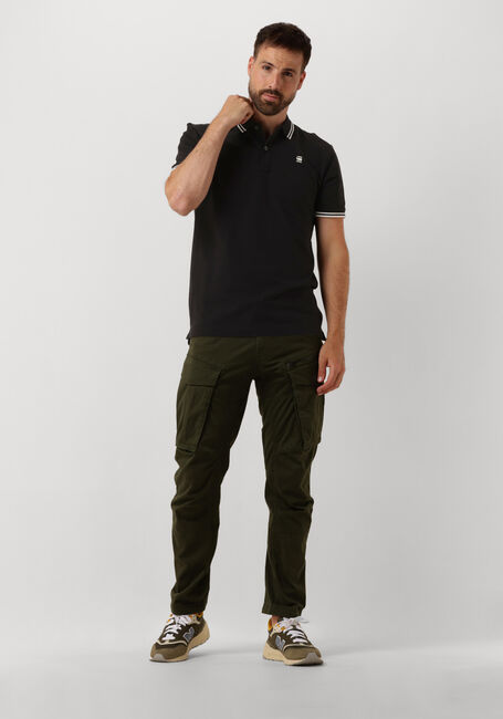 G-STAR RAW Polo DUNDA SLIM STRIPE POLO S/S en noir - large