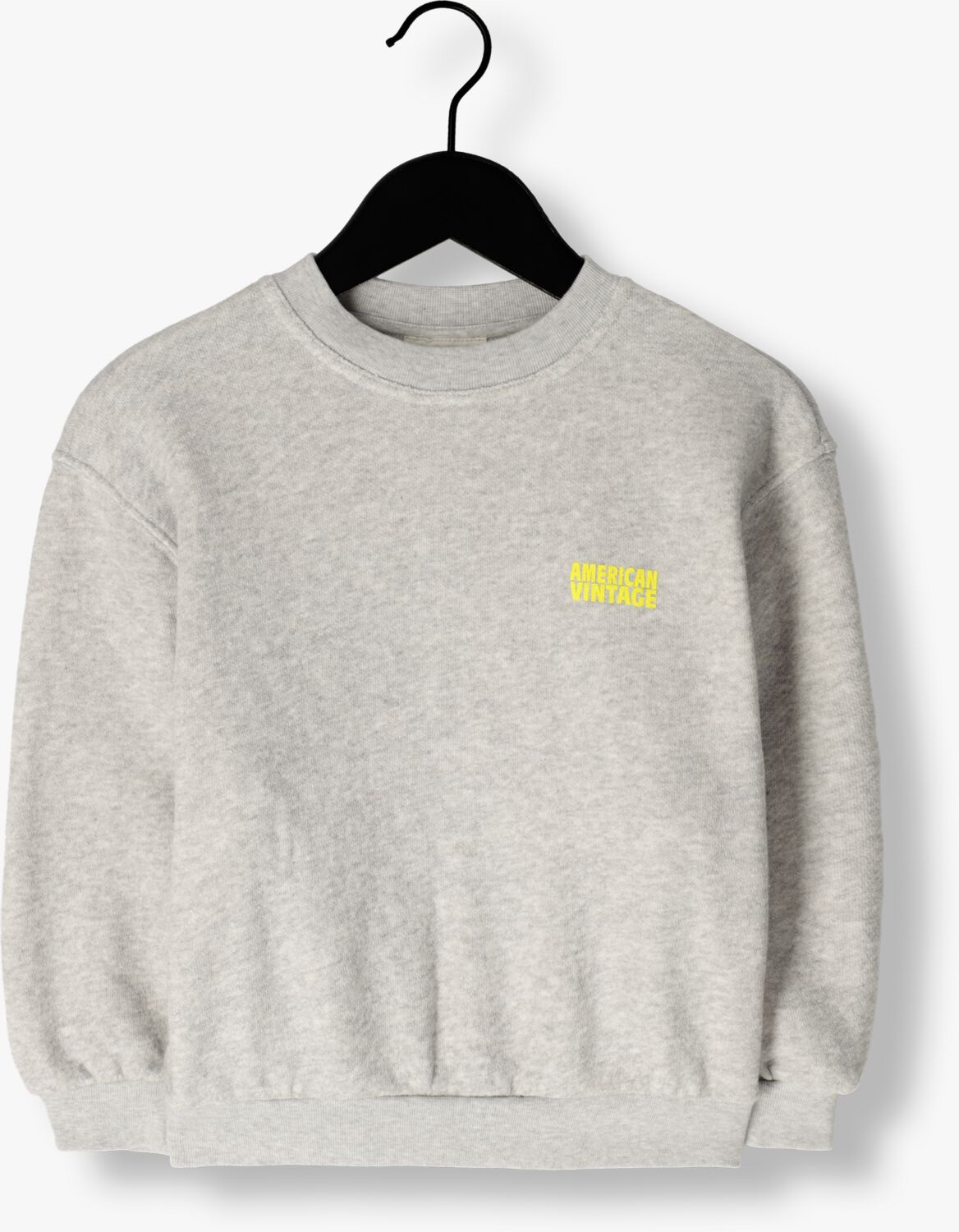 American Vintage Trui Wit Lichtgrijze AMERICAN VINTAGE Sweater