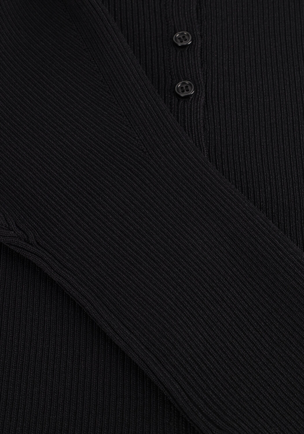 Zwarte NEO NOIR Vest BRIANO STITCH KNIT CARDIGAN - large