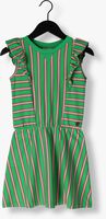 LIKE FLO Mini robe STRIPED RUFFLE DRESS en vert - medium
