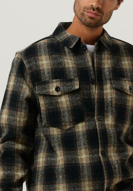 ANERKJENDT Surchemise AKLION THICK CHECK OVERSHIRT Bleu foncé - large