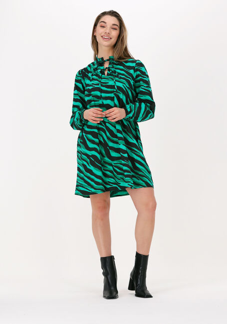 Groene MOVES Mini jurk LUSI 2506 - large