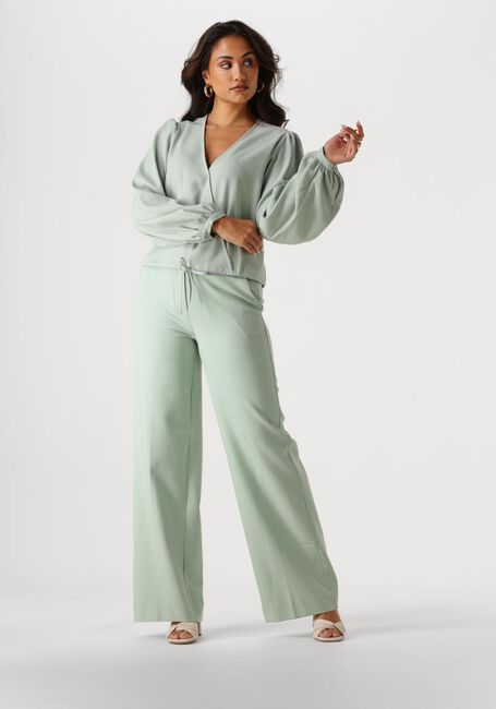 ANOTHER LABEL Pantalon MOORE PANTS en vert - large