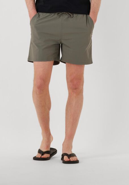PROFUOMO Shorts de bain SWIMSHORT SOLID Olive - large