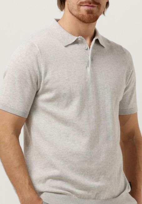 SAINT STEVE Polo CHRIS Gris clair - large