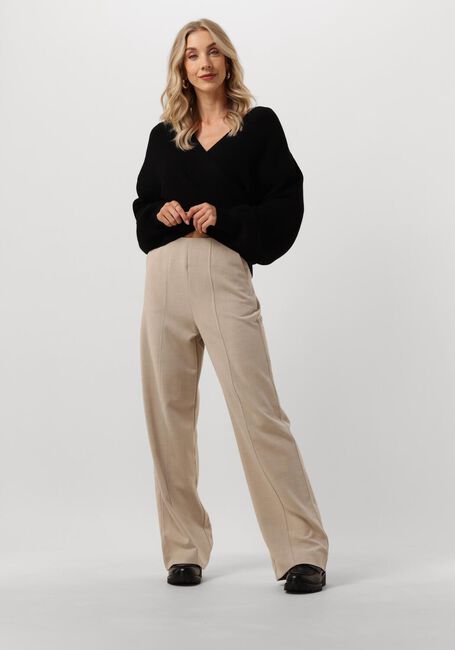 Zwarte MSCH COPENHAGEN Trui MSCHZINELLE RACHELLE WRAP PULLOVER - large