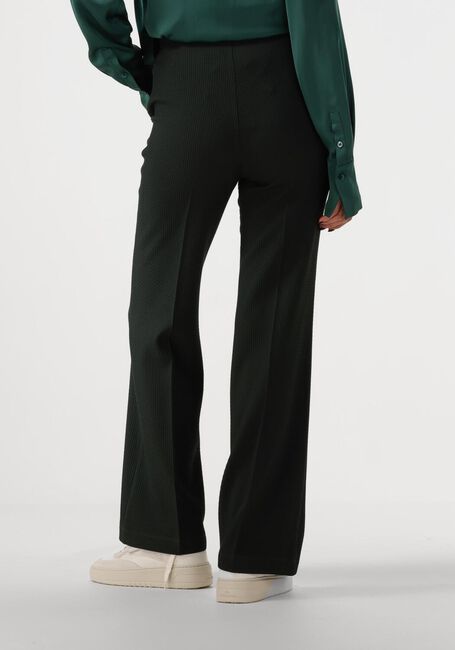VANILIA Pantalon évasé WAFEL FLARED en vert - large
