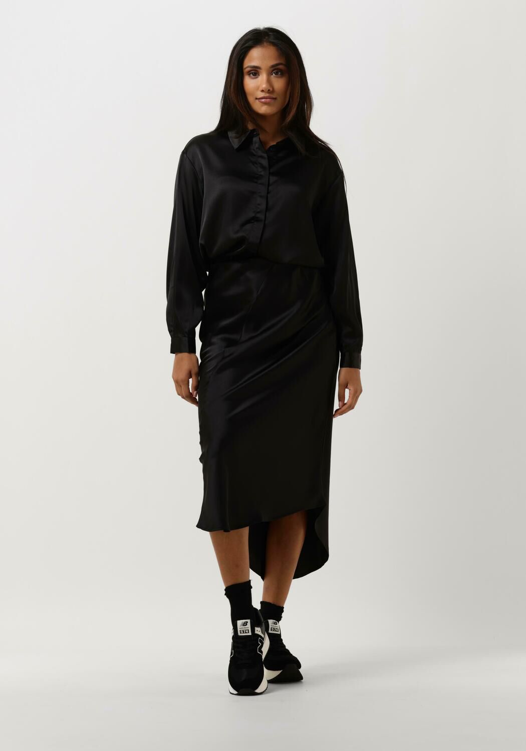 Msch shop shirt zwart