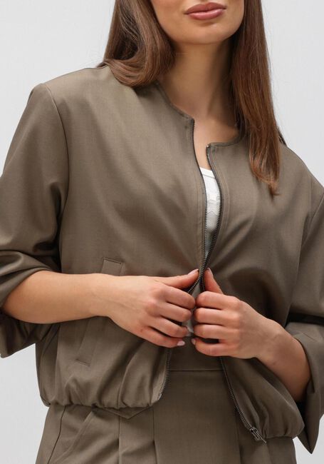 Bruine CO'COUTURE Jack LUNA BALLOON ZIP JACKET - large