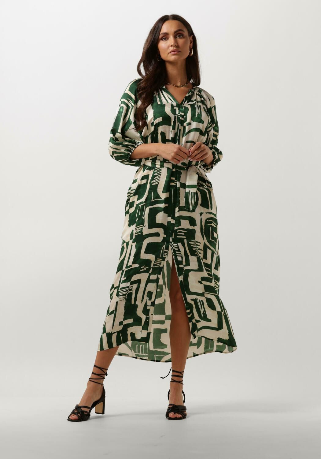 CAROLINE BISS Robe midi 1163 69 en blanc Omoda