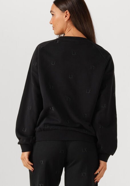 ALIX THE LABEL Chandail KNITTED LOGO SWEATER en noir - large