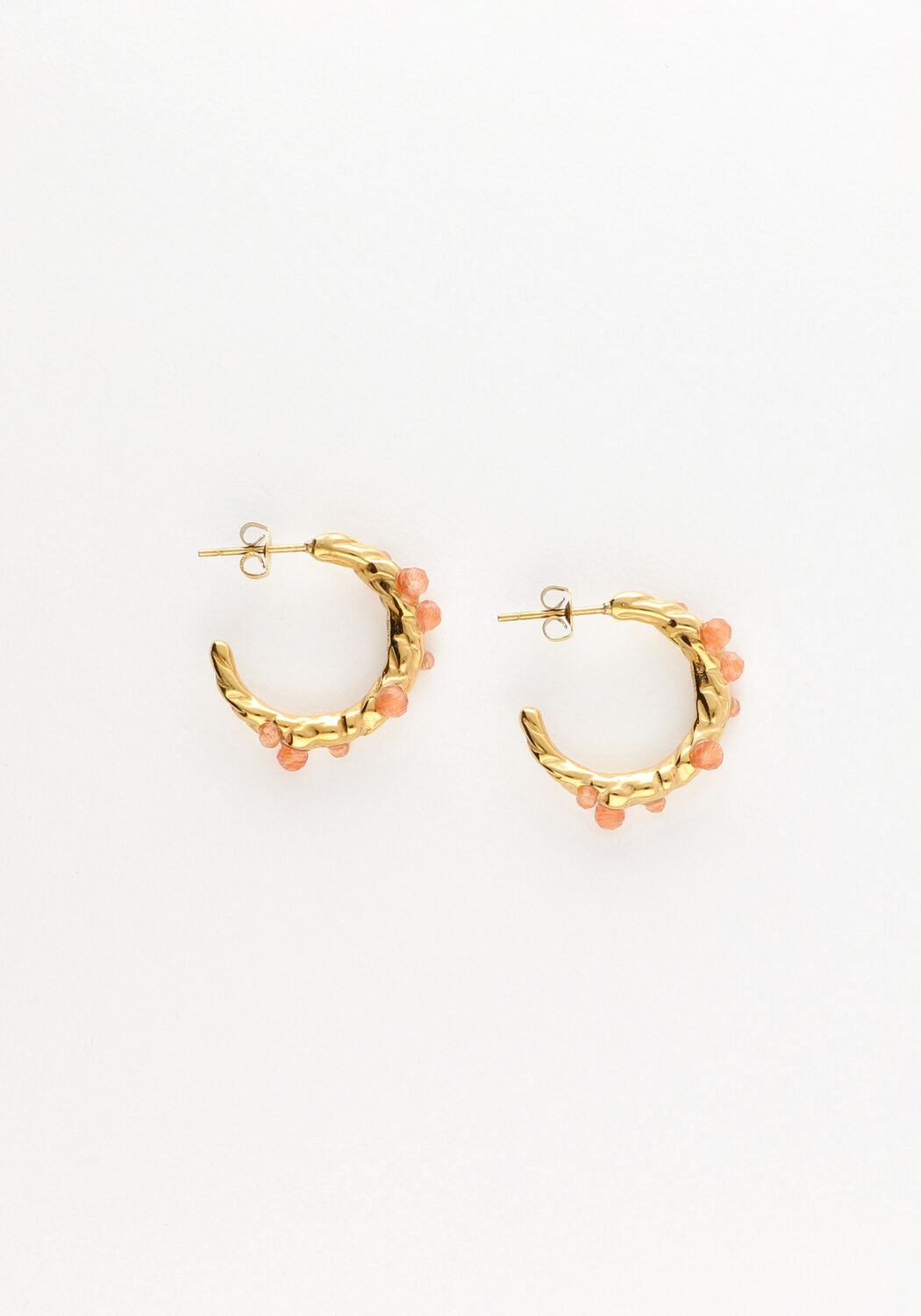 NOTRE-V Boucles d'oreilles OMSS22-009 Dor&eacute;