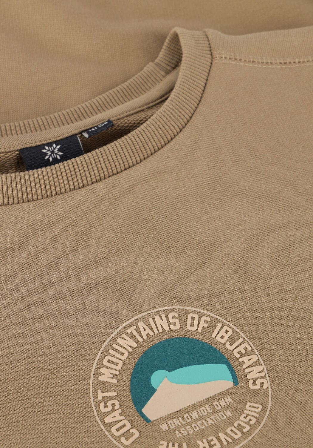 INDIAN BLUE JEANS Chandail SWEATER CHEST IB en beige - large