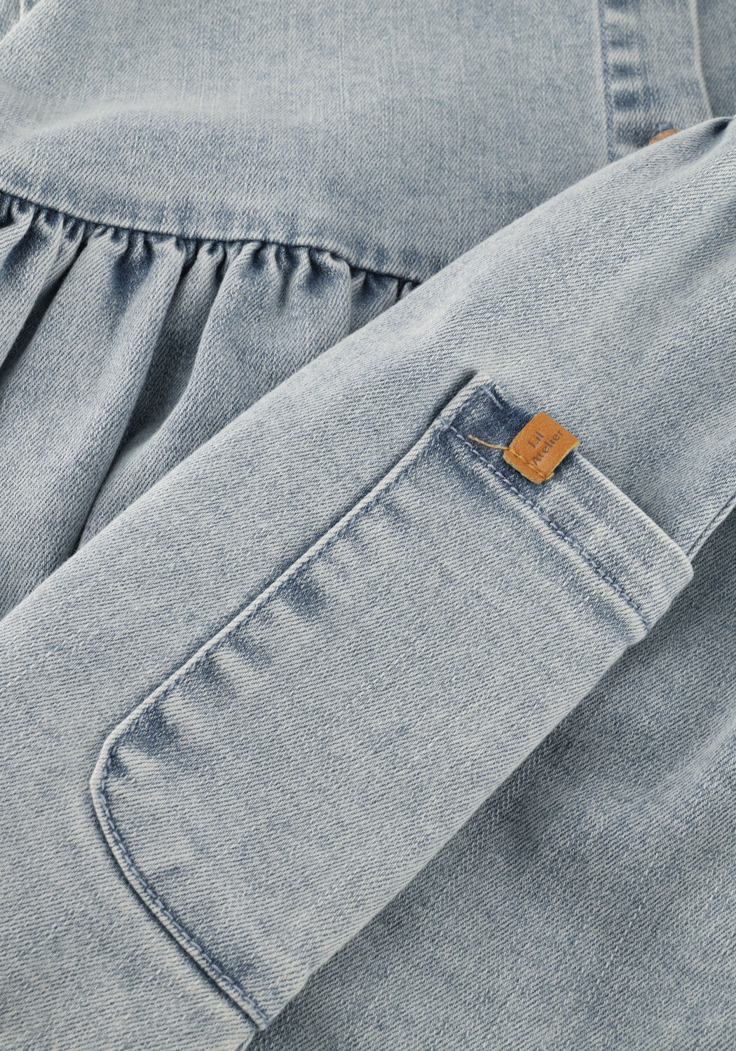 Blauwe LIL' ATELIER Mini jurk NMFFRANCES SS DRESS 7722 FN LIL - large