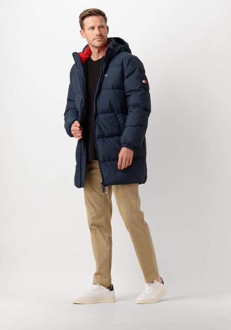 Donkerblauwe TOMMY JEANS Jassen TJM ESSENTIAL DOWN PARKA - large
