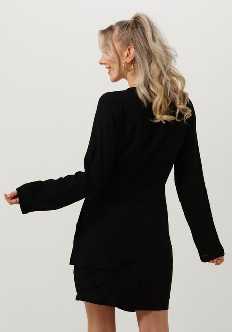 Zwarte ENVII Mini jurk ENLIME LS VN DRESS - large