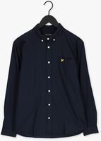 Donkerblauwe LYLE & SCOTT Casual overhemd REGULAR FIT LIGHT WEIGHT OXFORD SHIRT