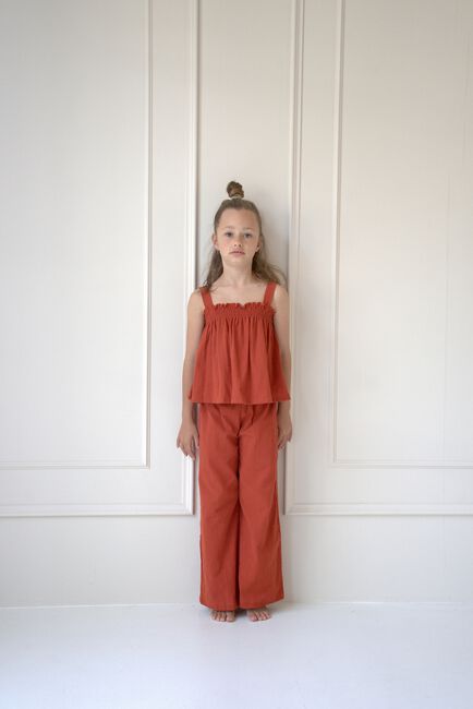 JACKY SUE Haut COCO TOP en orange - large