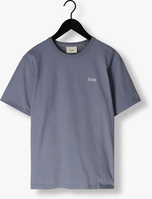 Blauwe FORÉT T-shirt BASS T-SHIRT - large