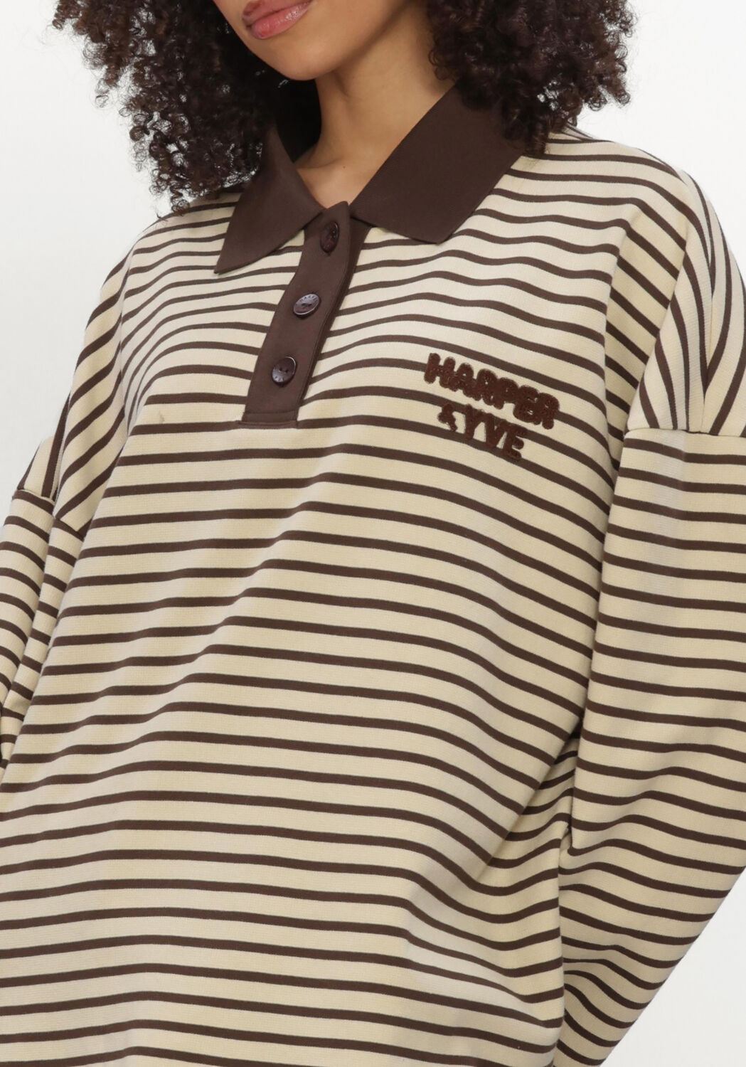 Creme HARPER & YVE Trui POLLIE-JU - large