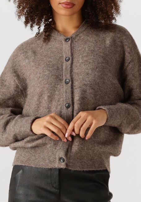 Taupe KNIT-TED Vest BRITNEY - large