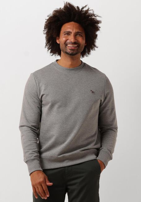 PS PAUL SMITH Chandail MENS REG FIT SWEATSHIRT ZEBRA en gris - large