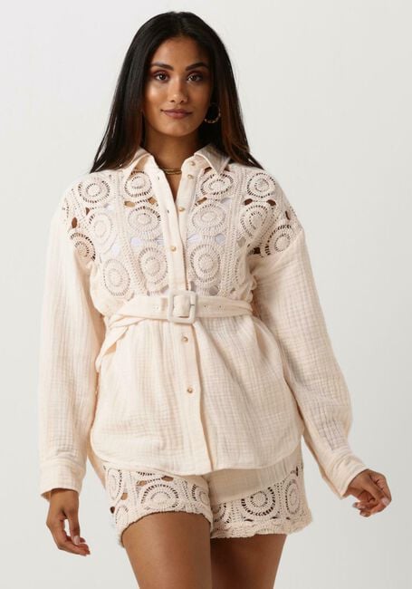 FREEBIRD WV-STRUCT-CROCHET-COT-23-2 Blouses en blanc - large