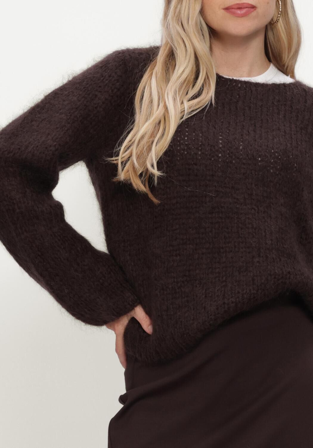 INWEAR Pull JETRAIW PULLOVER en marron - large