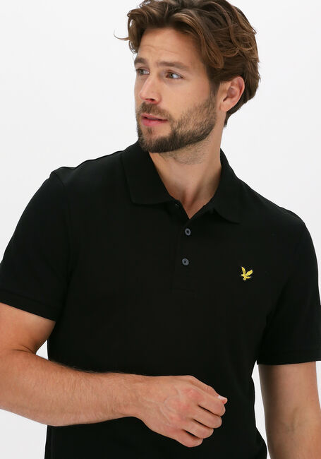 LYLE & SCOTT Polo PLAIN POLO SHIRT en noir - large