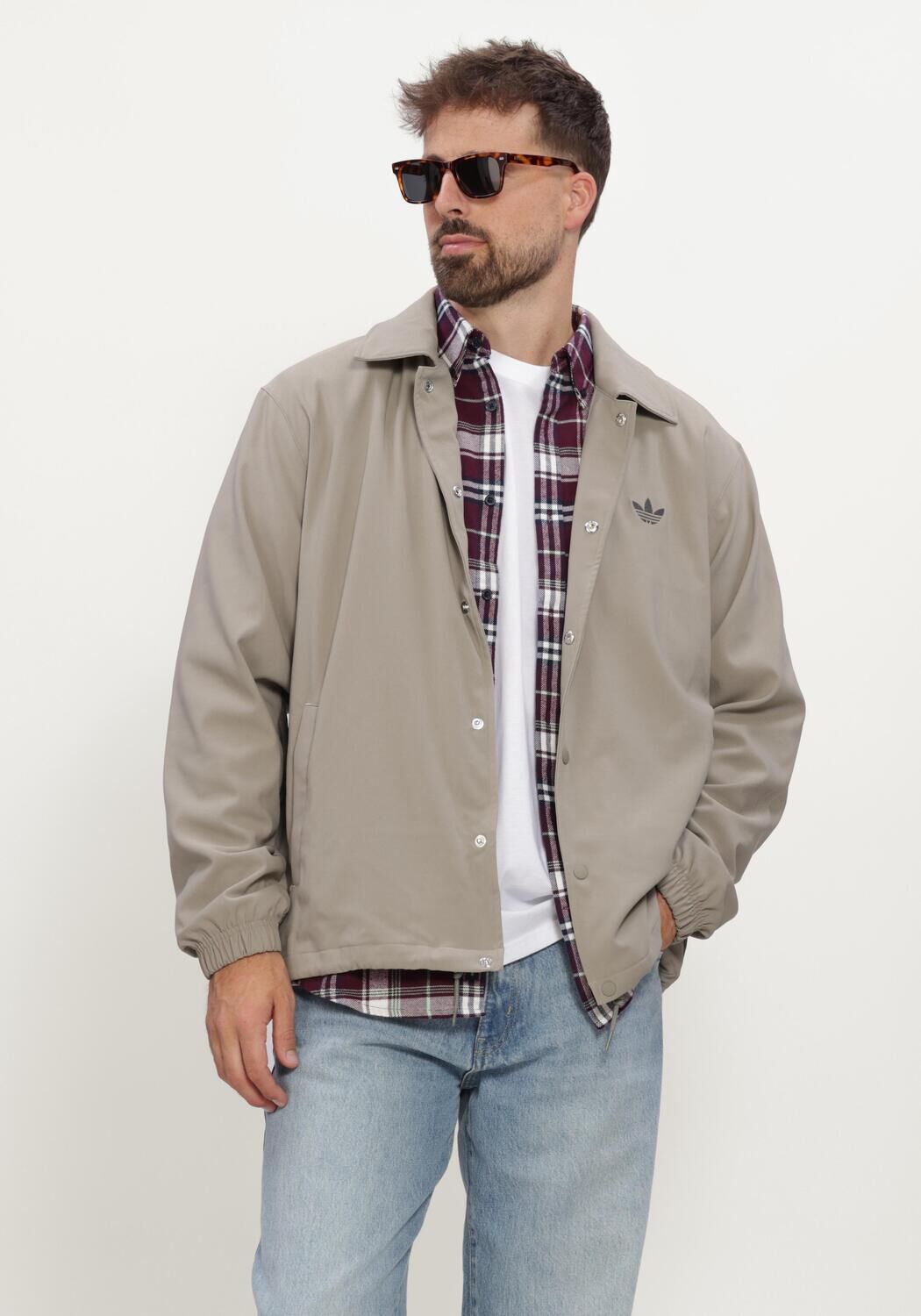 ADIDAS Gilet ORI JKT en beige - large