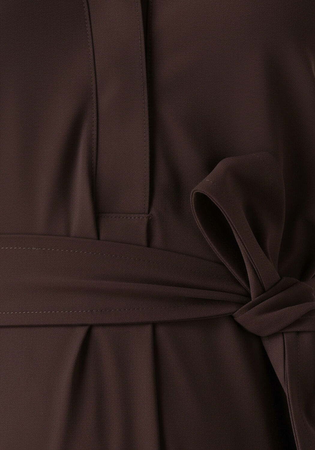 JAPAN TKY Robe midi RASY en marron - large