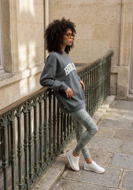 Donkergroene DEBLON SPORTS Sweater PHOEBE SWEATER - large