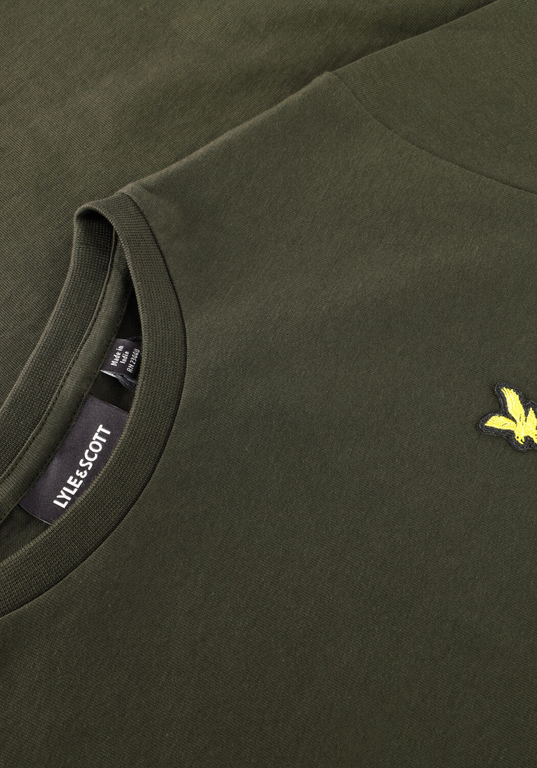 LYLE & SCOTT T-shirt PLAIN T-SHIRT Vert fonc&eacute; - large