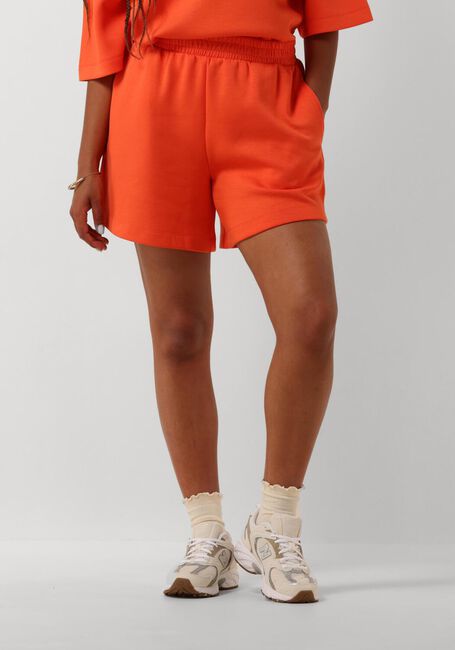 Rode MSCH COPENHAGEN Broeken/jumpsuits MSCHBESSIA IMA Q SWEAT SHORT - large