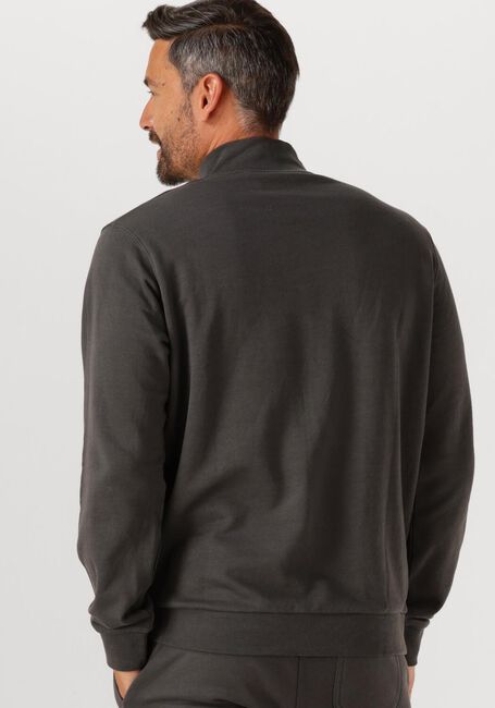 LYLE & SCOTT Chandail LOOPBACK QUARTER ZIP SWEAT en gris - large