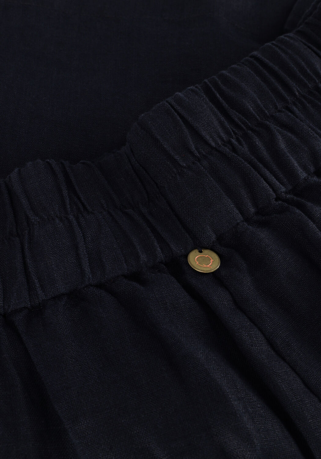 Donkerblauwe CIRCLE OF TRUST Broeken/jumpsuits LILOU SHORT - large