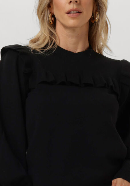 Y.A.S. Pull YASJUM LS KNIT PULLOVER en noir - large