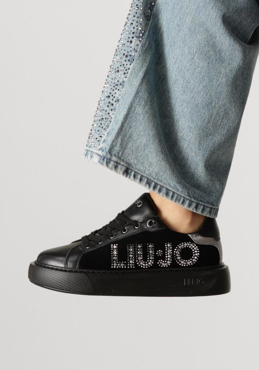 LIU JO Baskets basses KYLIE 22 en noir - large