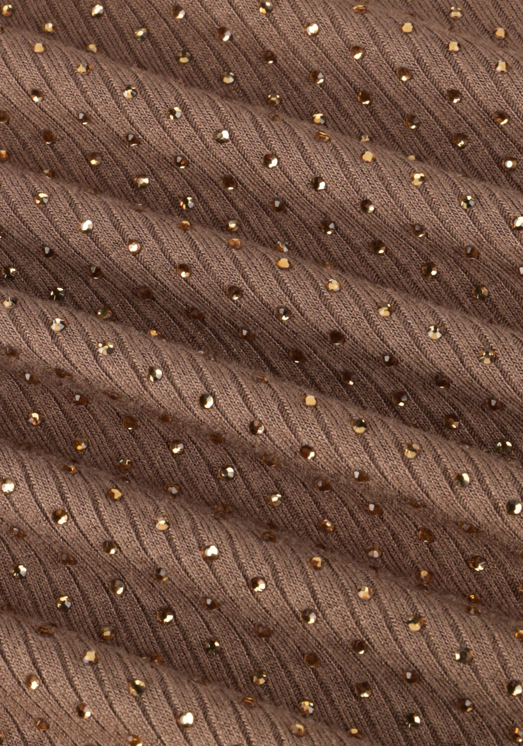 NUKUS PUCK TOP STRASS Hauts & T-shirts en taupe - large