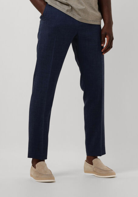 SELECTED HOMME Pantalon SLHSLIM-OASIS LINEN TRS NOOS Bleu foncé - large