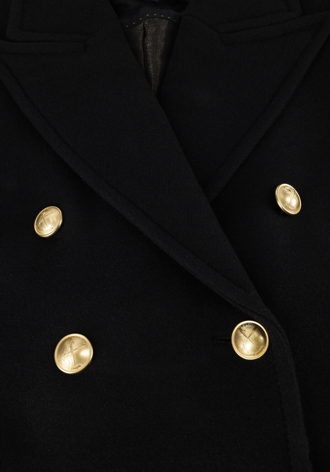 DRYKORN Manteau ORDBURGH en noir - large